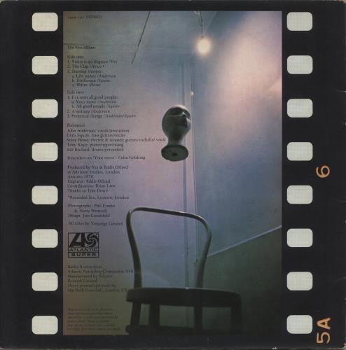 Yes – The Yes Album – Vinyl (LP, Album + 2 more), 1971
